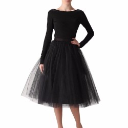 Fusta tulle neagra