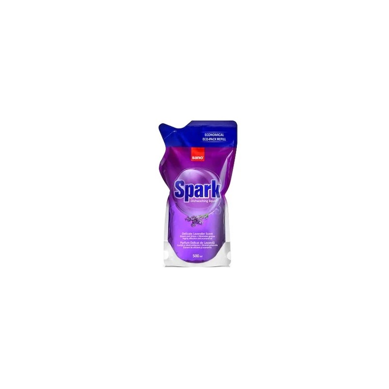 Detergent Vase Sano Spark Lavanda Rezerva 500 ml